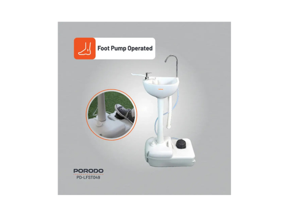 Porodo Lifestyle Portable Handwash Station - White | On-the-Go Hygiene Porodo Lifestyle Portable Handwash Station - White | On-the-Go Hygiene